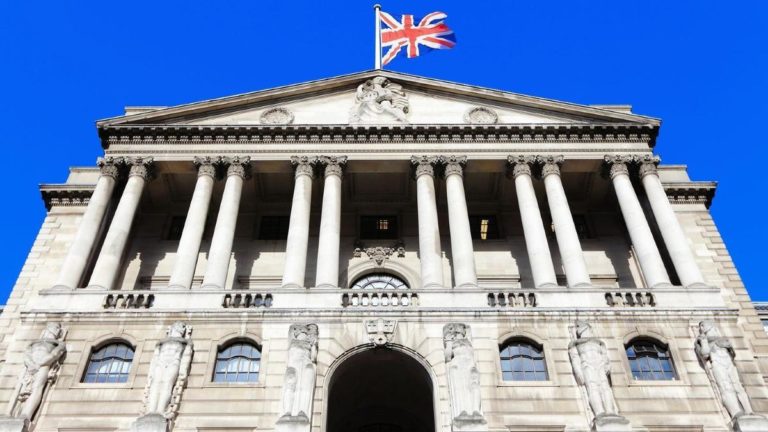 The Bank of England - Threadneedle Street